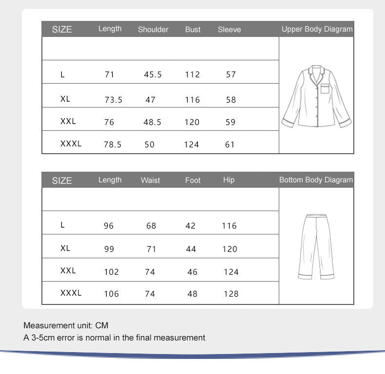 22 Momme heavyweight mulberry silk pajamas men's autumn silk pajamas two-piece set large size mulberry silk home clothes