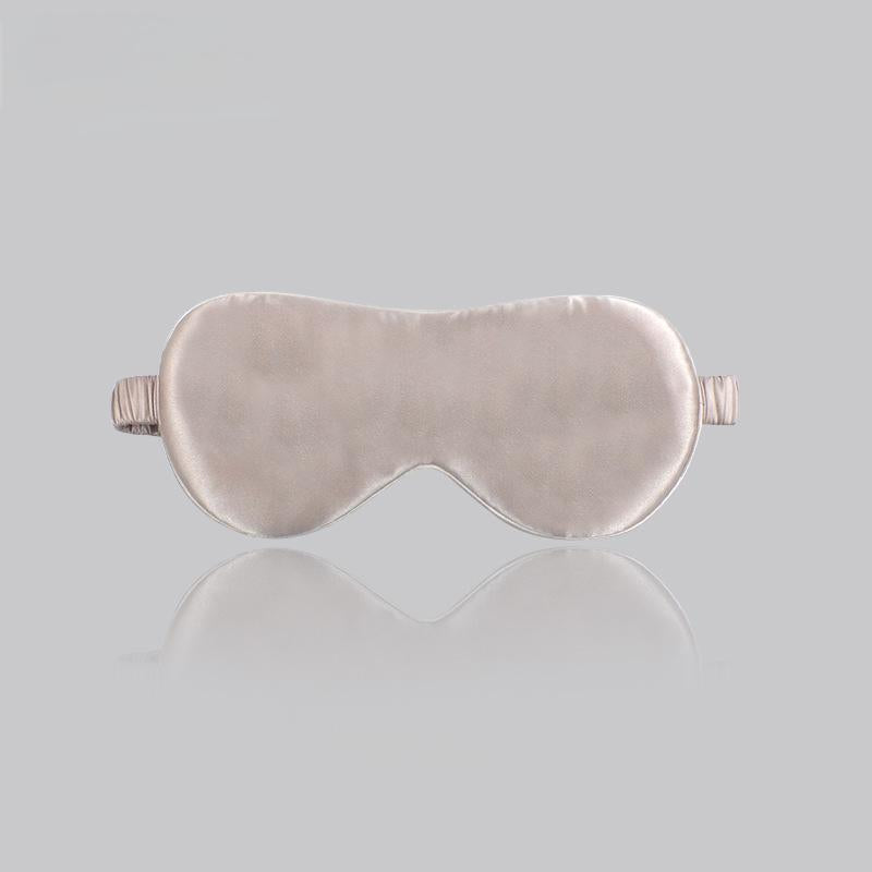 Silk eye mask for sleeping, 100% mulberry silk filament filling, double-sided light-shielding eye mask for men and women