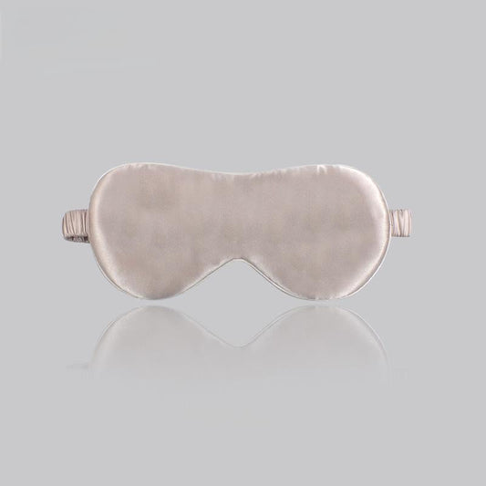 Silk eye mask for sleeping, 100% mulberry silk filament filling, double-sided light-shielding eye mask for men and women