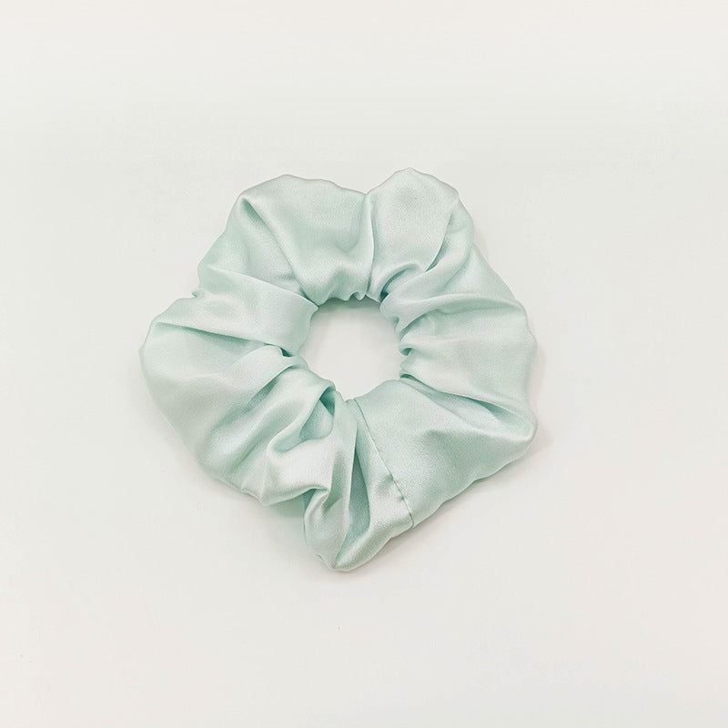 6cm Large Silk Colon Hair Ring 19 Mommy Silk Hair Accessories Headband Hair Flower
