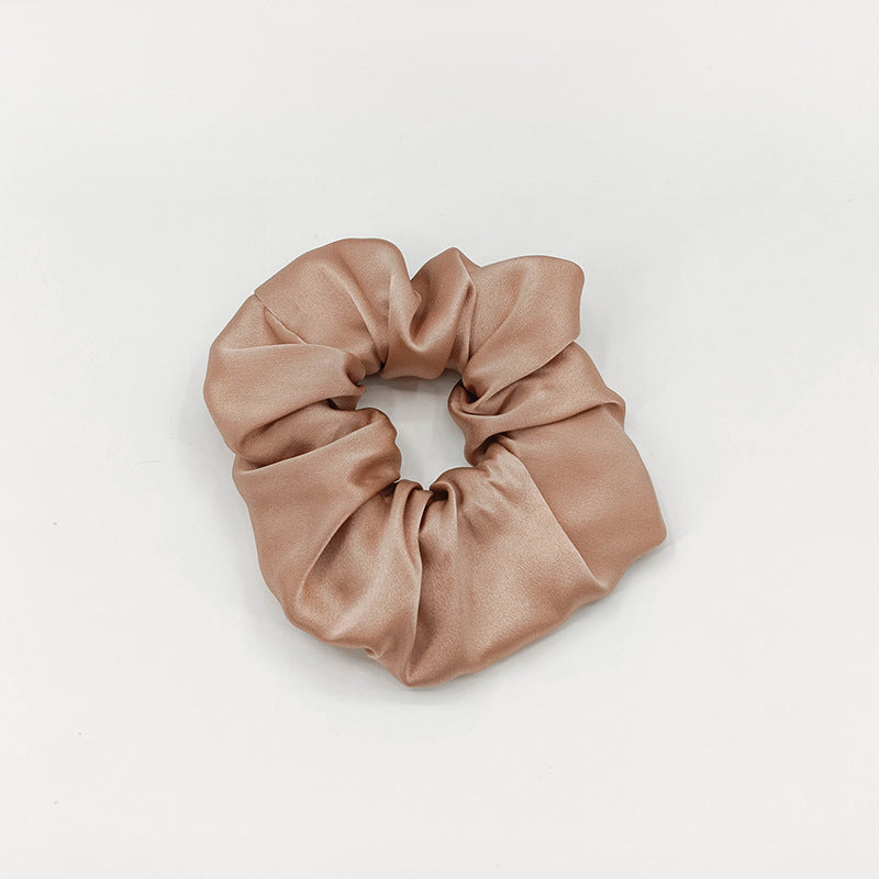 6cm Large Silk Colon Hair Ring 19 Mommy Silk Hair Accessories Headband Hair Flower
