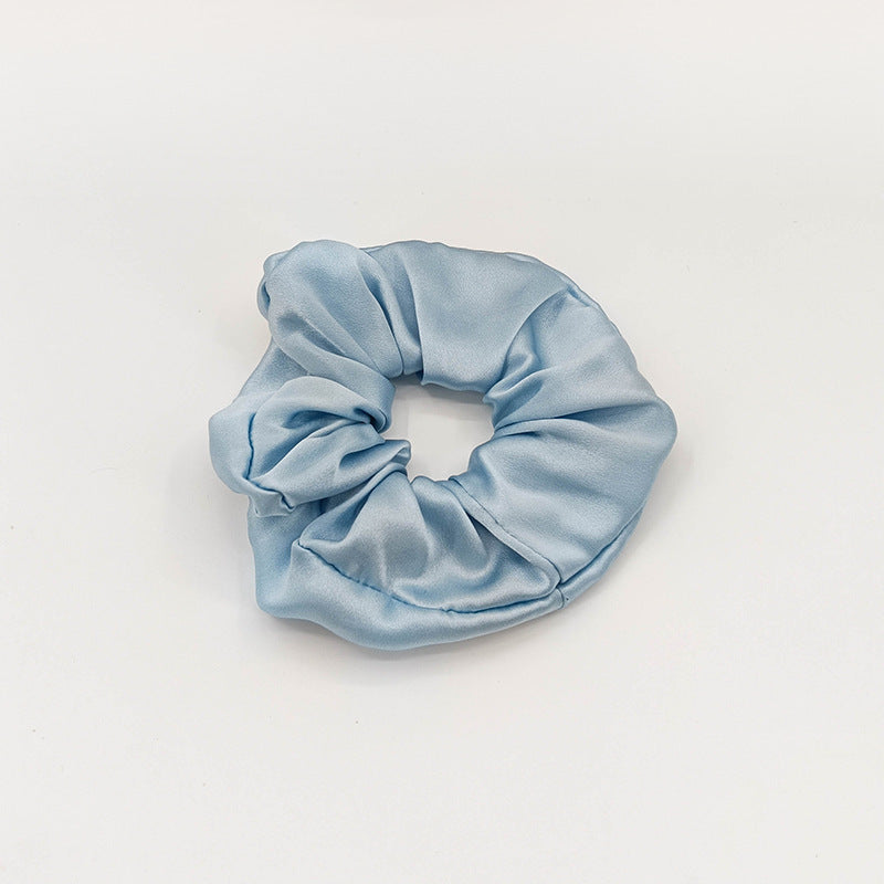 6cm Large Silk Colon Hair Ring 19 Mommy Silk Hair Accessories Headband Hair Flower