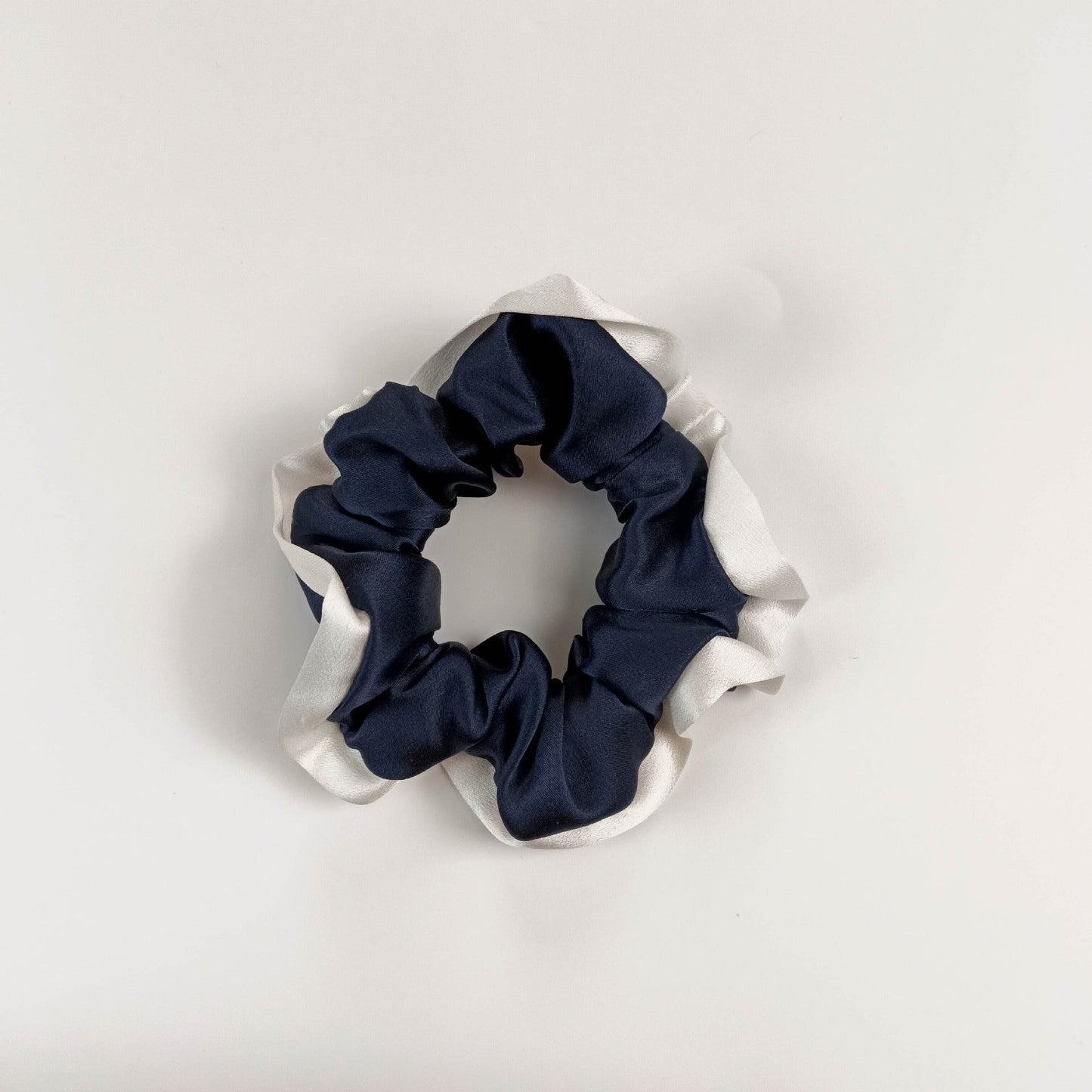 Silk hair band contrast color 19 momme 100% heavy mulberry silk hair accessories head flower